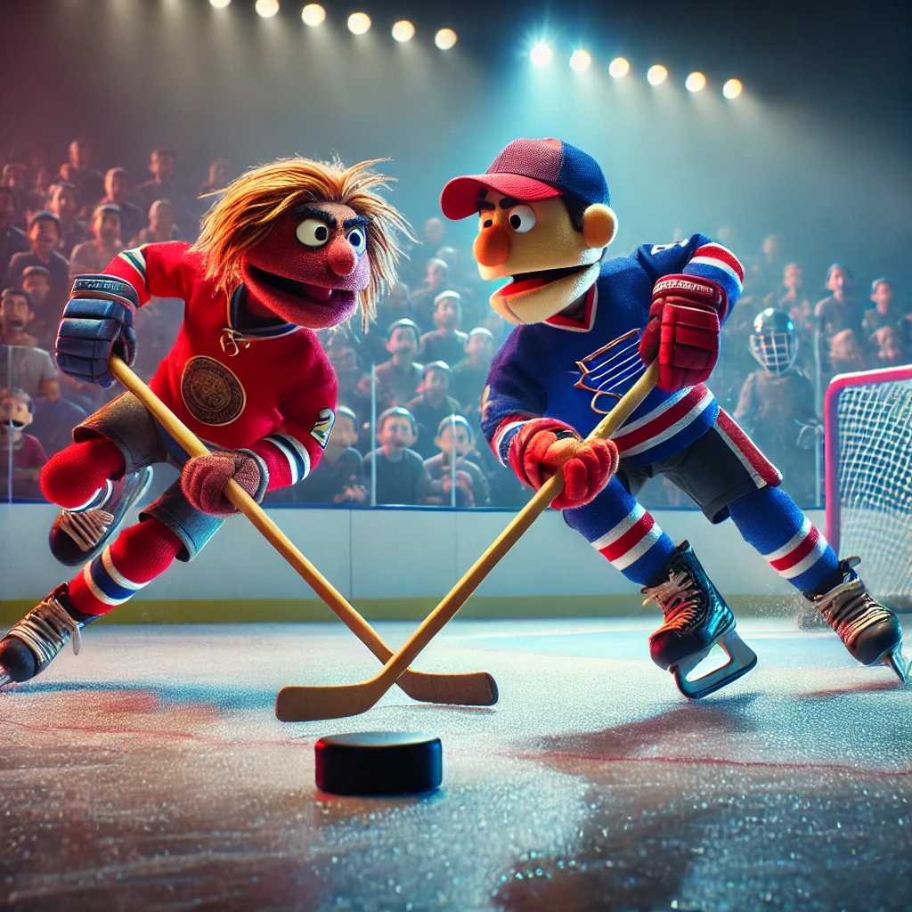 Puppet Hockey Battle: Ultimate Showdown